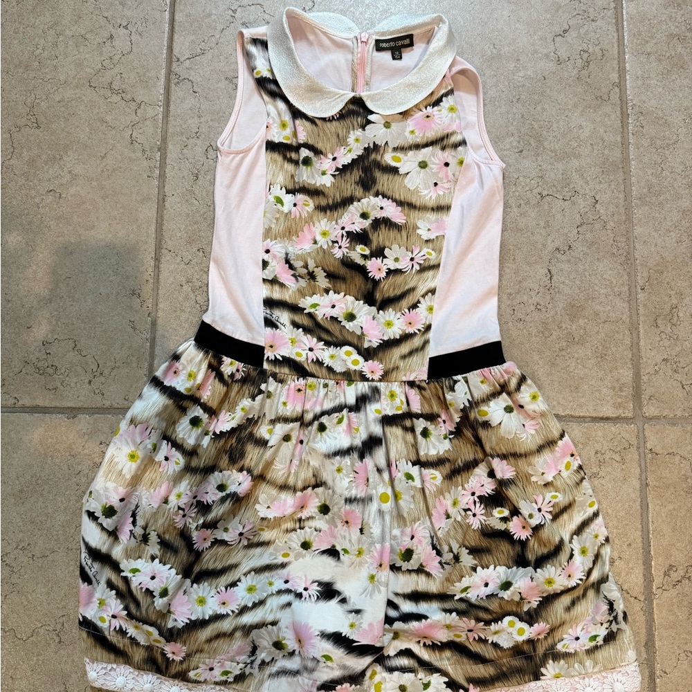 Roberto Cavalli kids floral dress